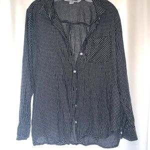Checkered Button Up Flannel